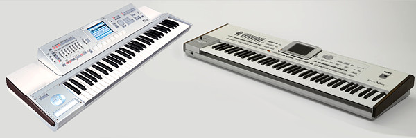 Korg M3 vs Korg PA2Xpro