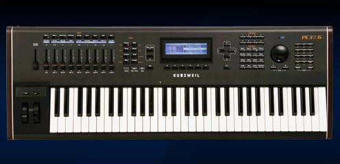Kurzweil PC3K - вся линейка от 61 клавиши, до рояльной клавиатуры