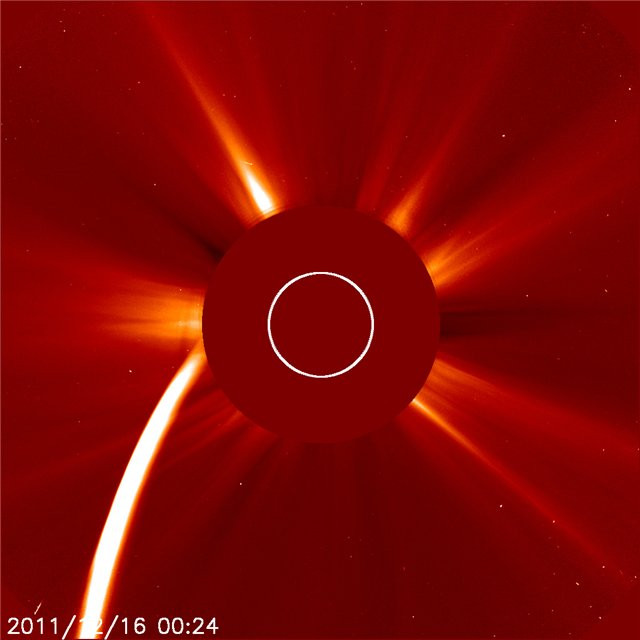 Царапающие Солнце [ новая комета C/2011 W3 - Lovejoy ] | Андрей Климковский